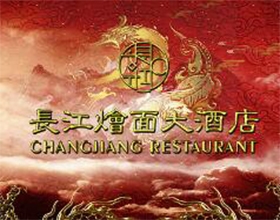 雙龍戲珠酒店創(chuàng)意宣傳廣告設(shè)計-長江大酒店廣告設(shè)計圖片